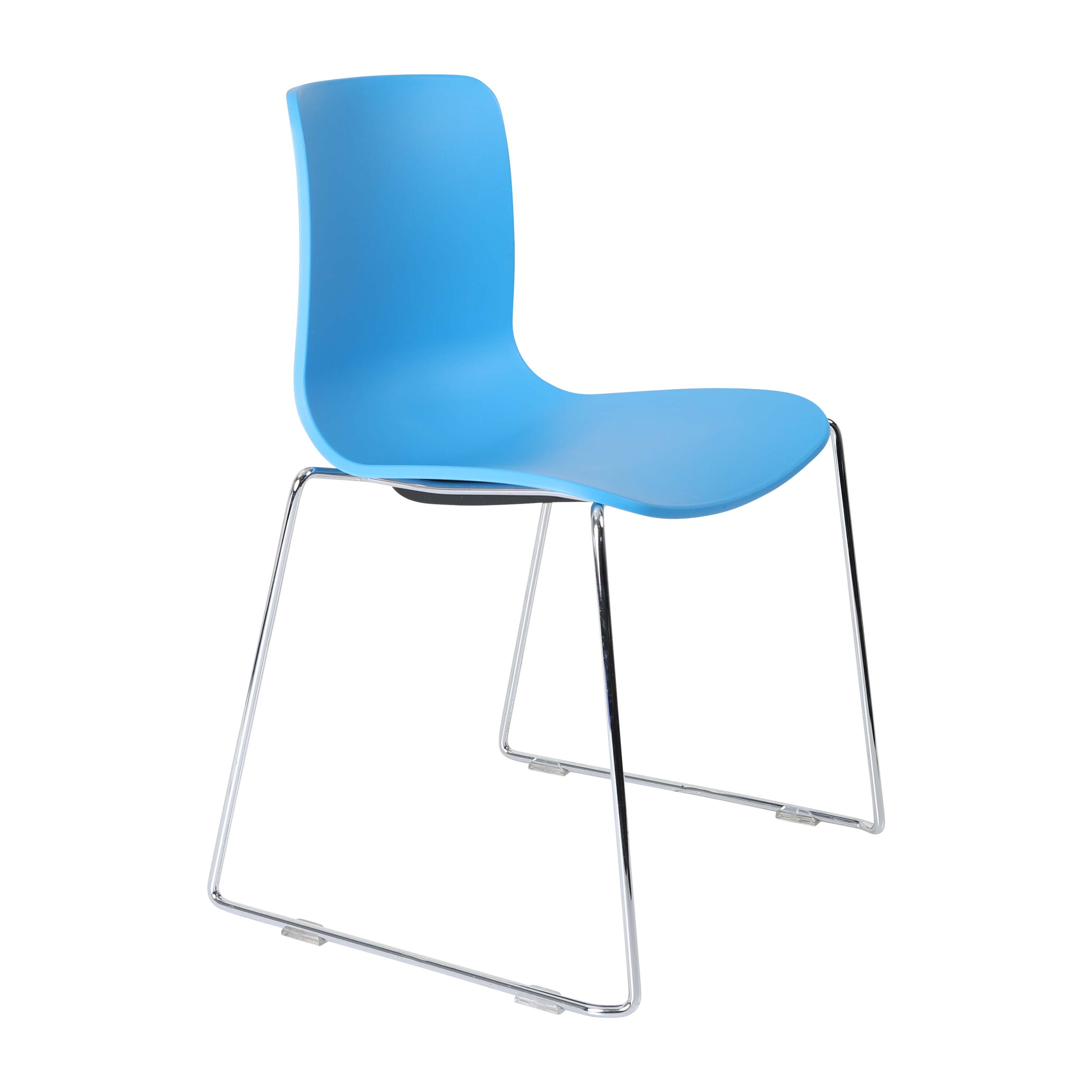 Acti Chair (Ocean Blue / Sled Base Chrome)